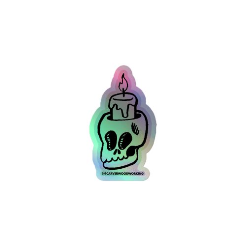 Holographic Carver Woodworking Skull by ARTbySAMM